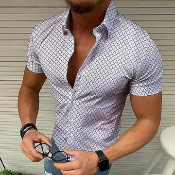 Stylish short sleeve shirt for men