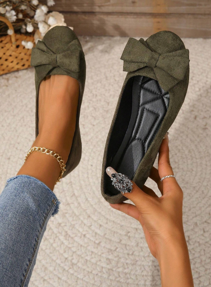 Women's Loafers - Comfortable Slip-On Flat Shoes - Soft Cushioned Insole - Lightweight Casual Wear