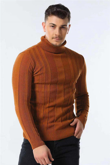 Men’s Quarter Zip Sweater - Soft Knit - Regular Fit - Long Sleeve Casual Pullover