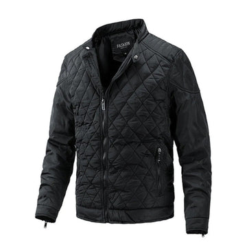 Men's Puffer Jacket - Lightweight Quilted Design - Insulated Warmth - Zipper Closure - Casual Everyday Wear