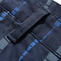 Casual pattern design shorts for men; breathable summer cotton blend, above-knee length, regular fit.