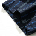 Casual pattern design shorts for men, featuring a unique print and comfortable, above-the-knee fit.