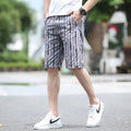 Casual pattern design shorts for men. Breathable summer shorts with a relaxed, regular fit, above-knee length.