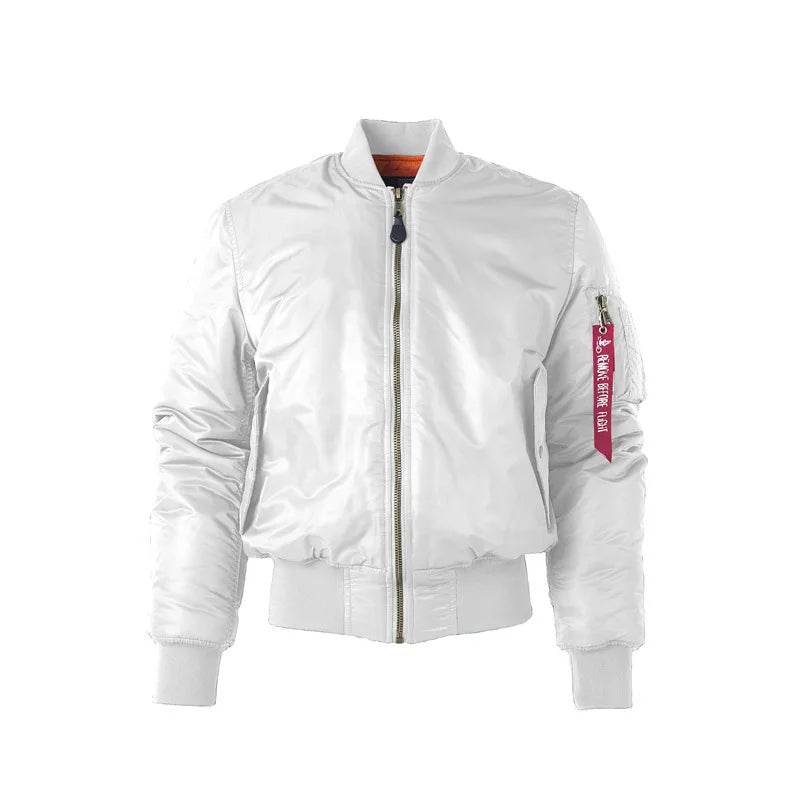 Men’s Bomber Jacket – Relaxed Fit – Wind Resistant – Ribbed Trim – Utility Pockets