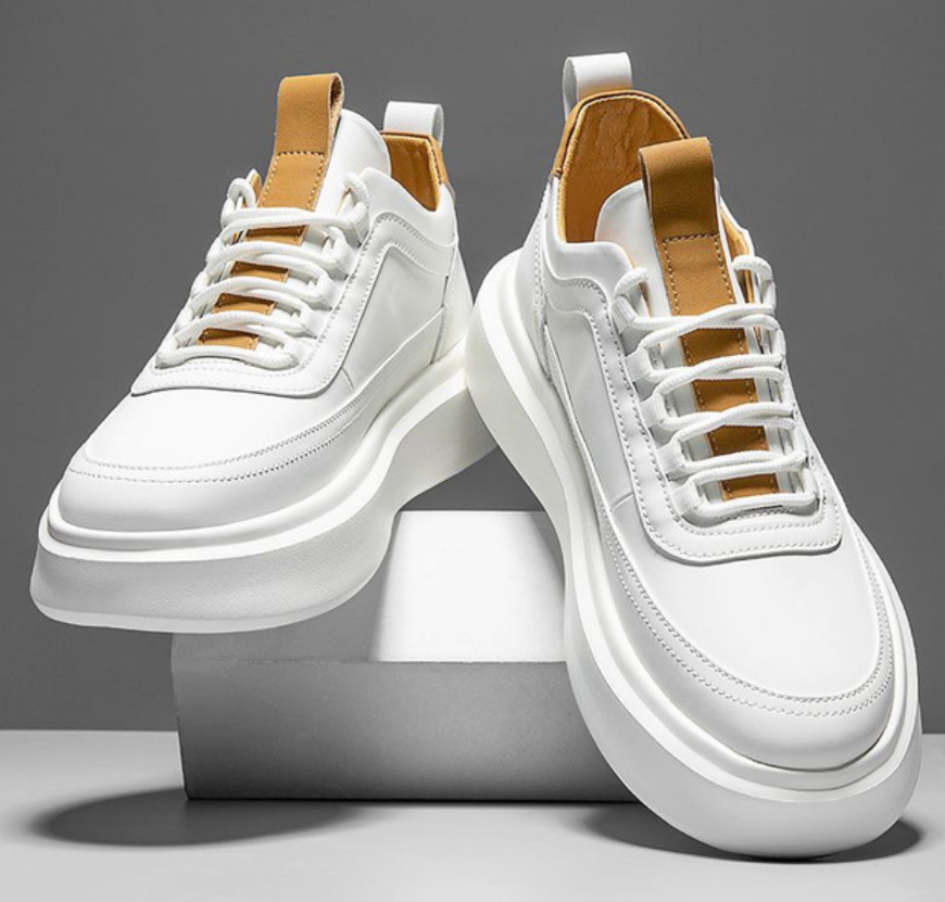 Men’s Sneakers - Low-Top Modern Design - Comfortable Fit - Durable & Lightweight