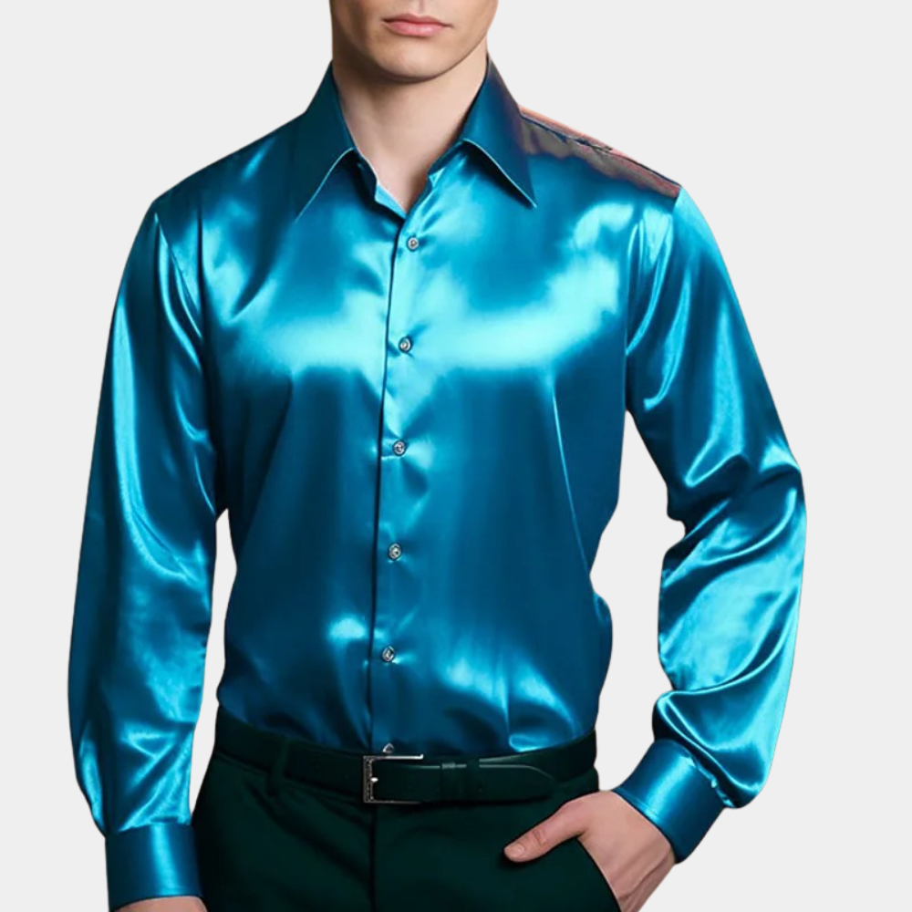 Modern fit business shirt for men