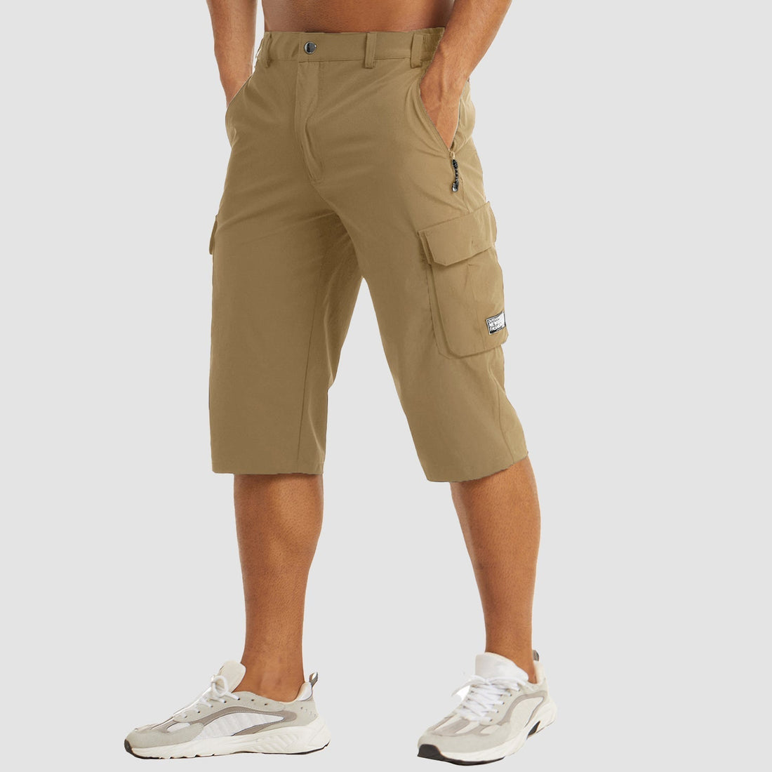 Quick-Dry Men's Cargo Shorts — Lightweight, Breathable, Stretch Fit for Hiking & Travel