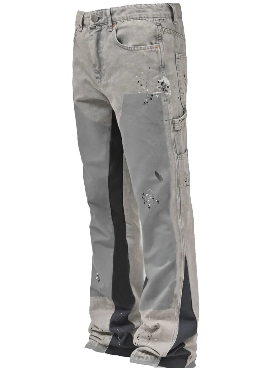Men's Layered Flared Jeans