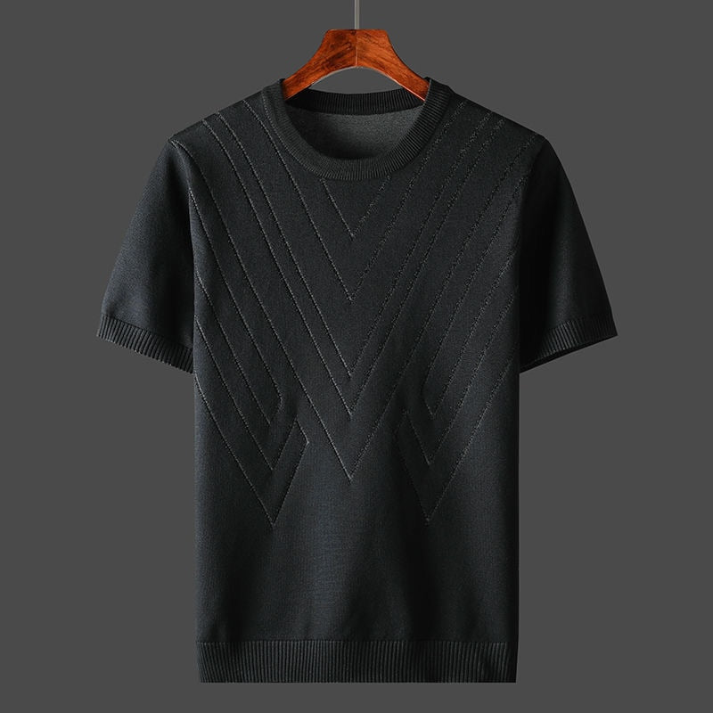 Men’s Short Sleeve Shirt - Button-Up - Relaxed Fit - Lightweight Casual Wear