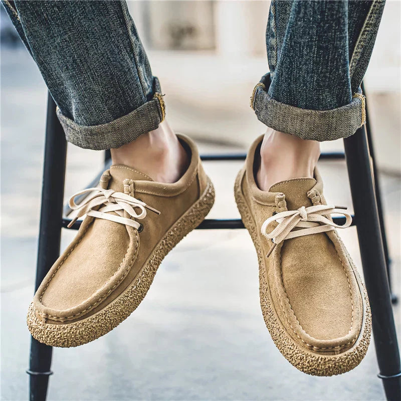 Slip-on loafer shoes for men