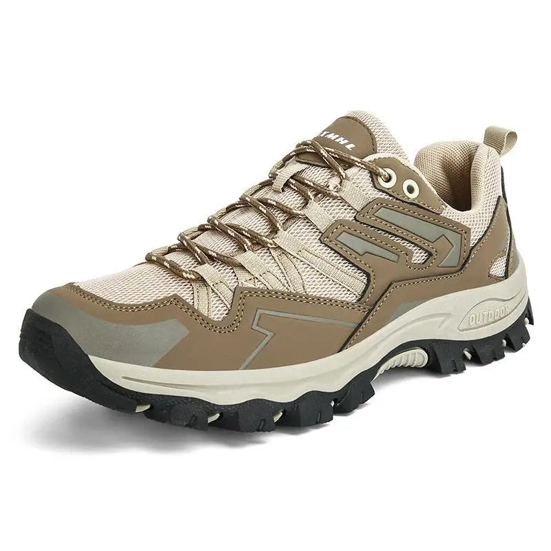 Women’s Hiking Shoes – Lace-Up – Supportive Fit – Breathable Mesh – Rugged Sole