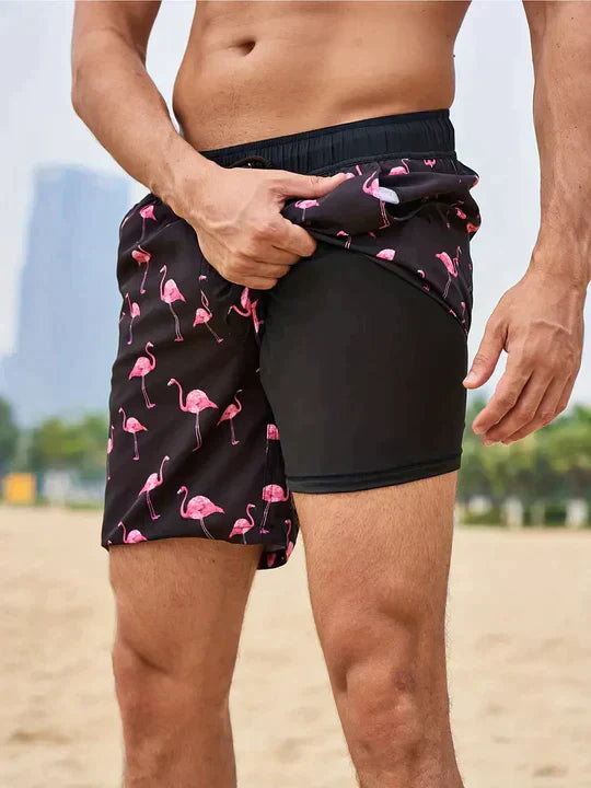 Men's Summer Swim Shorts - Quick-Dry, Lightweight & Breathable Beachwear