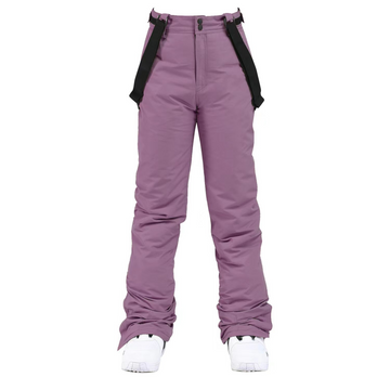 Women’s Ski Pants – Waterproof Windproof – Relaxed Fit – Adjustable Suspenders