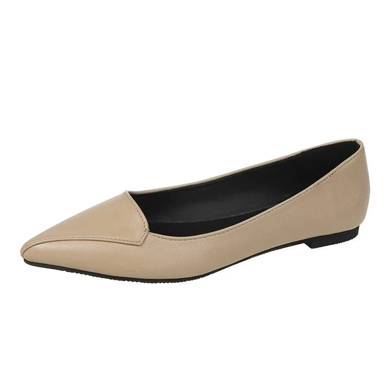 Women’s Loafers – Pointed Toe – Sleek Low-Profile Fit – Minimalist Polished Design