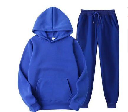 Men’s Hoodie and Jogger Set – Relaxed Fit – Soft Knit – Breathable Loungewear