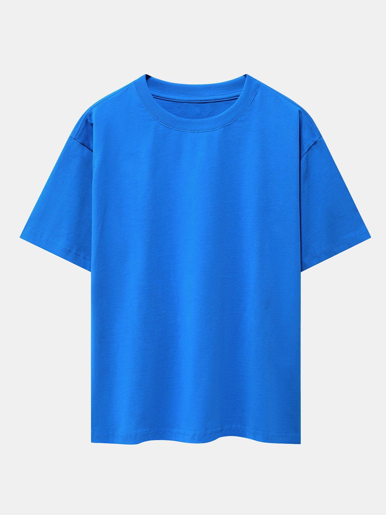 Basic heavy weight drop shoulder oversize t-shirt for men