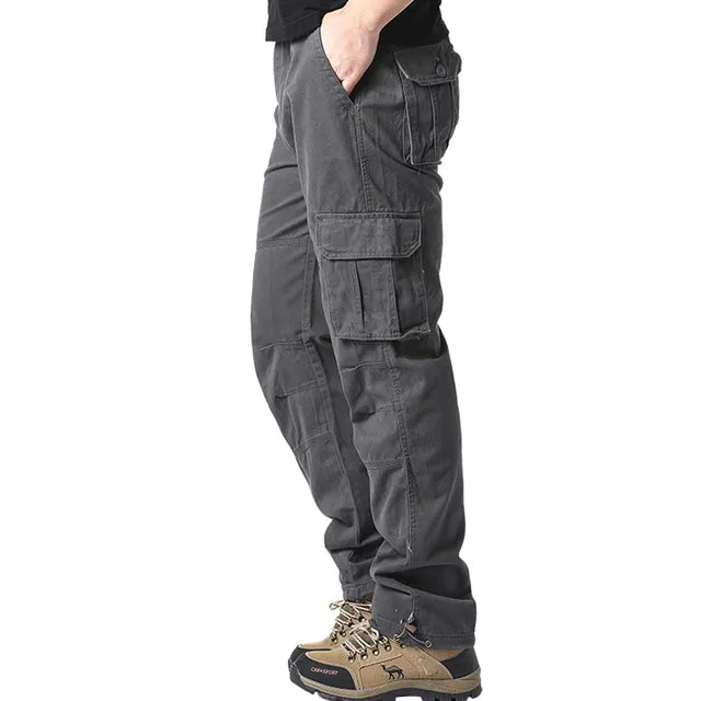 Multi pockets cargo pants for men