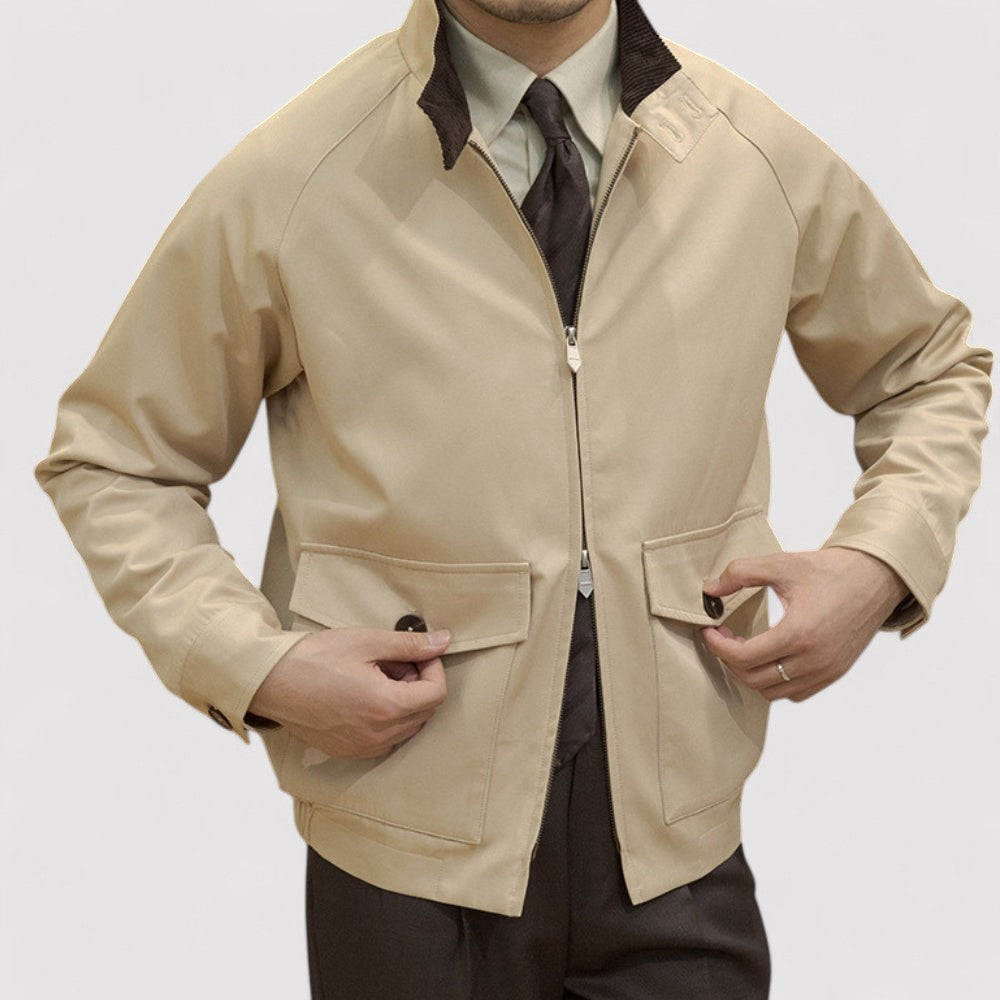 Classic waterproof jacket for men