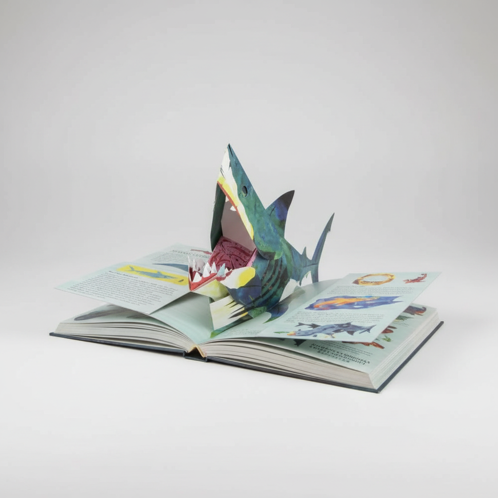 Hardcover 3D Dinosaur Pop-Up Book
