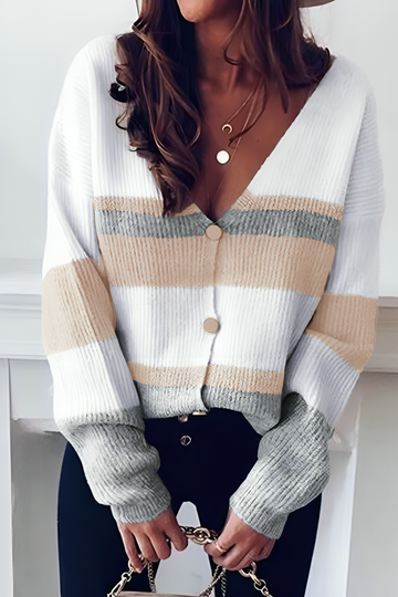 Cozy v-neck cardigan for women