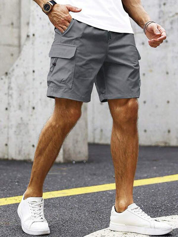 casual drawstring shorts for men