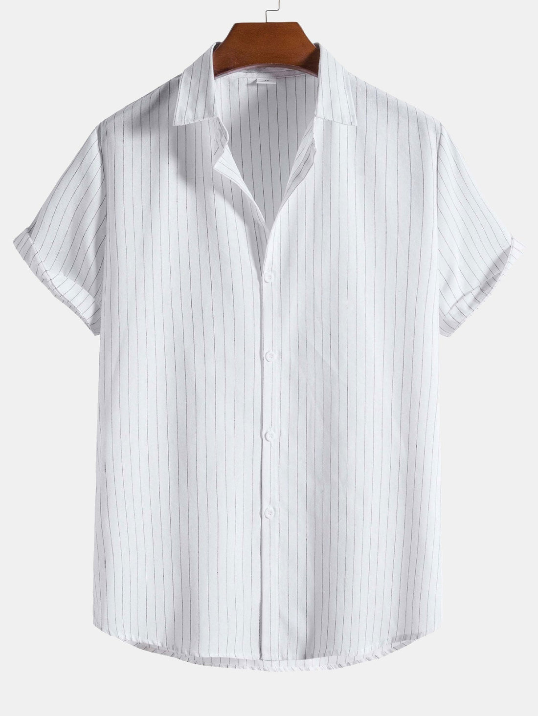 Button down collared stripes shirts for men