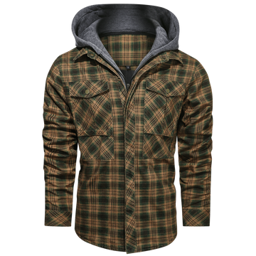 Checkered jacket for men