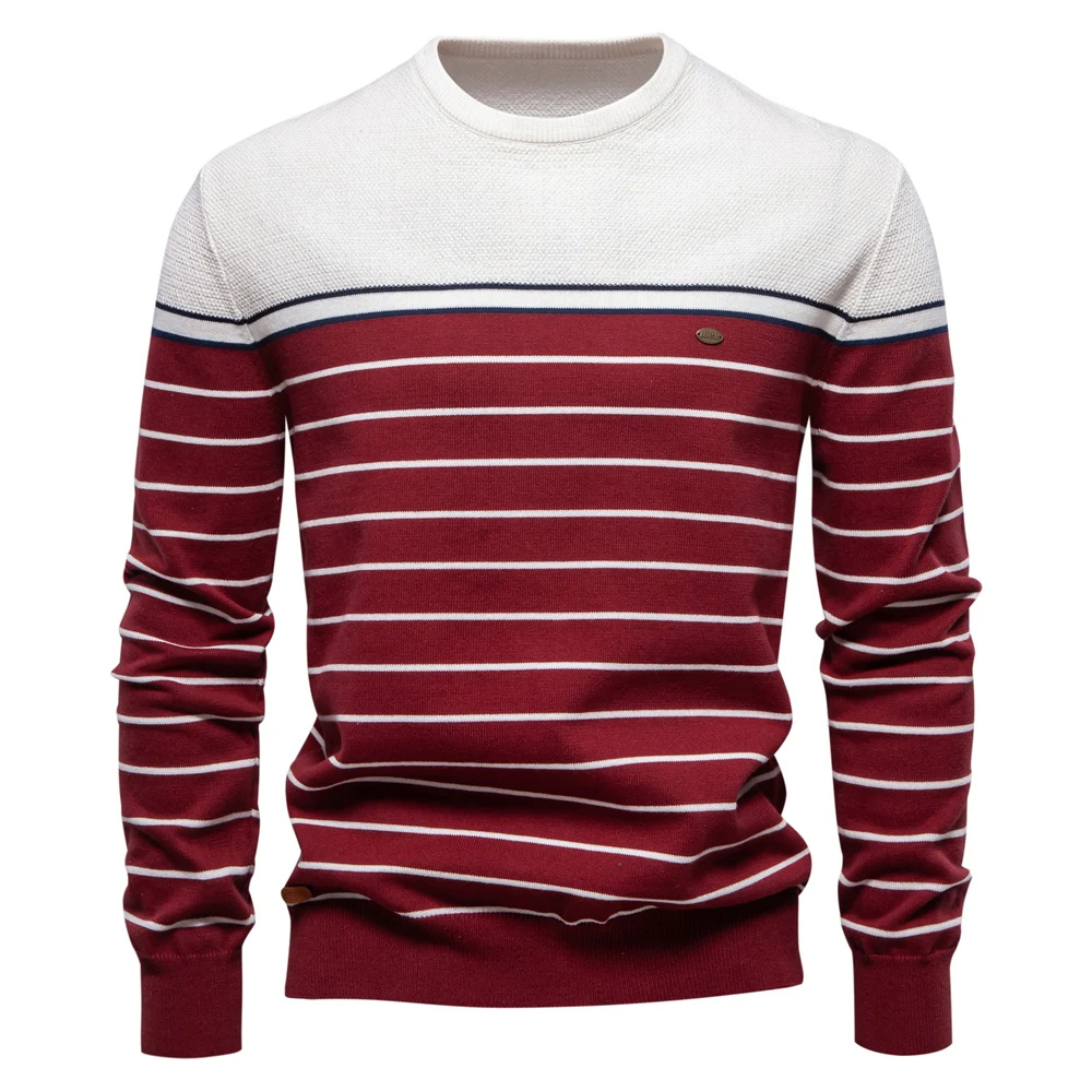 Striped shirt in nautical style for men