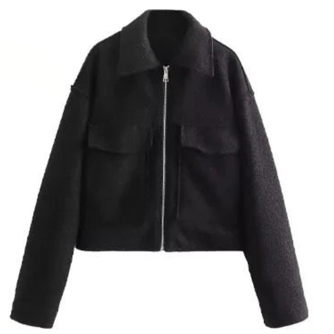 Chic tailored winter jacket for women