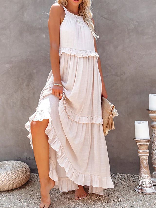 Classic Summer Dress | Lightweight Cotton | Breathable & Timeless Warm-Weather Style