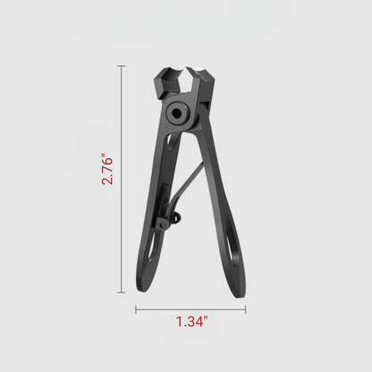 Stainless Steel Wide-Beveled Locking Nail Clipper