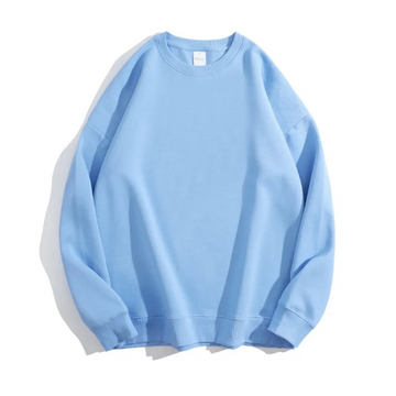 Classic round neck sweatshirt for women