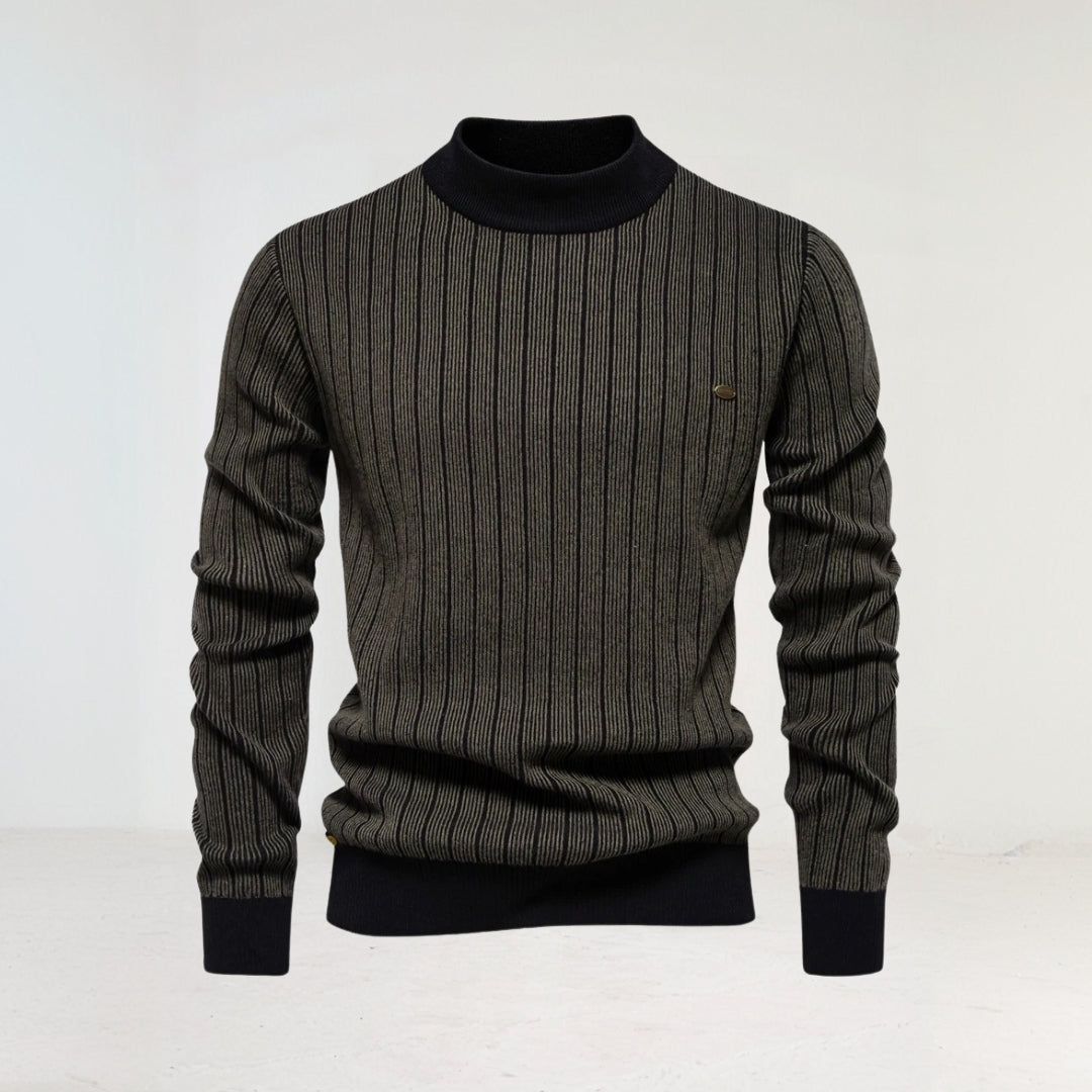 Winter turtleneck sweater for men