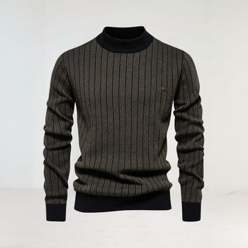 Winter turtleneck sweater for men