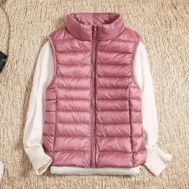 Stylish down vest for women