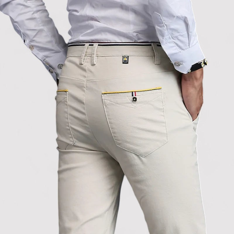 Business casual trousers for men