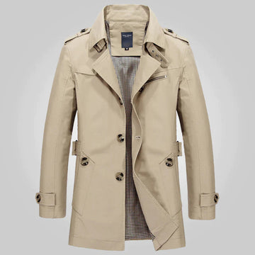 Classic winter slim jacket coat for men