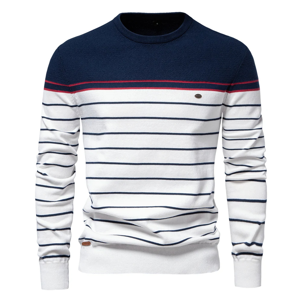 Striped shirt in nautical style for men