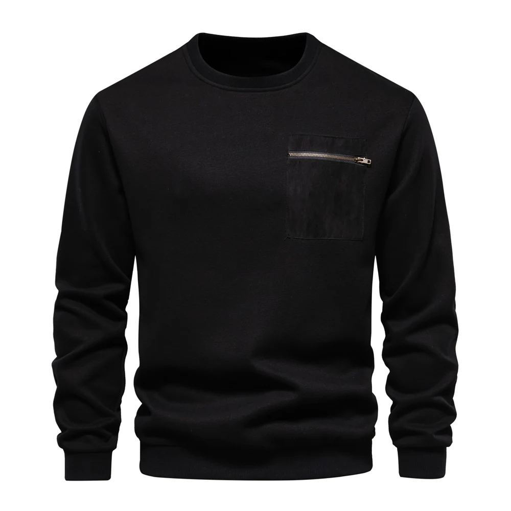 Casual pullover sweater for men