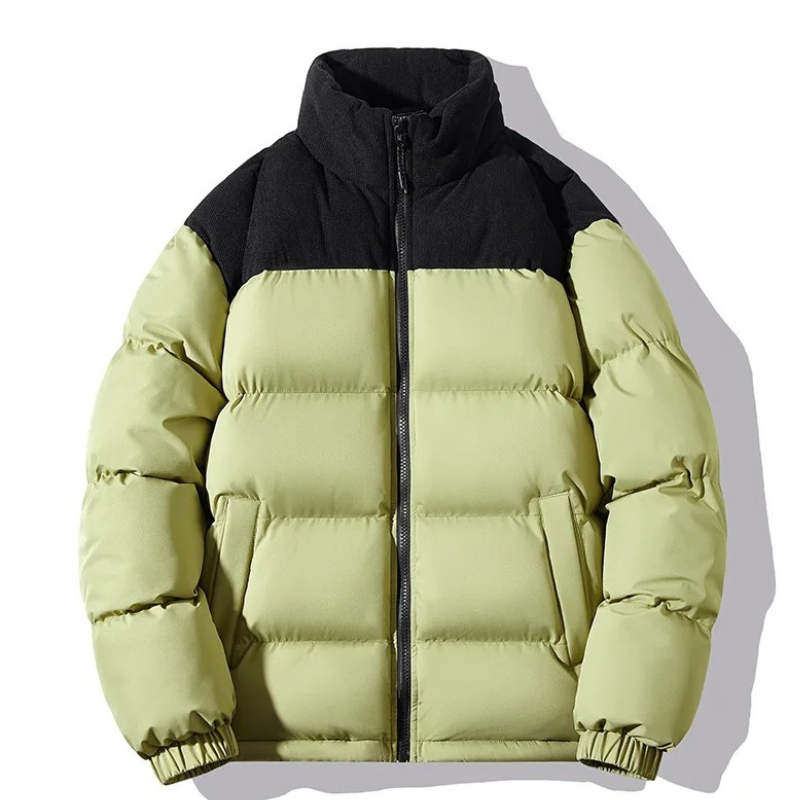 Lightweight insulated puffer jacket for men