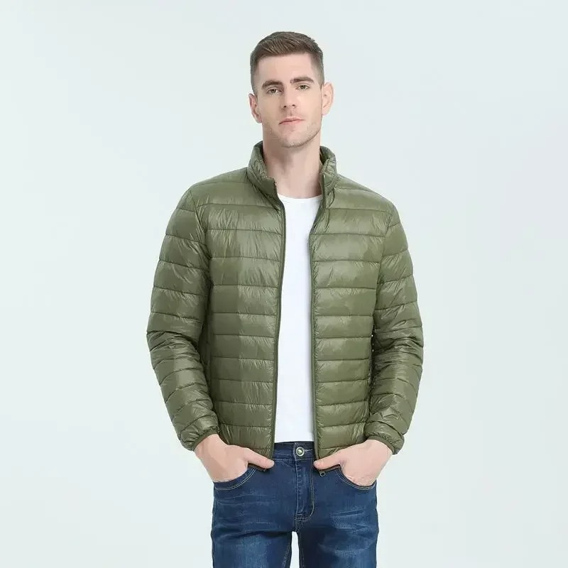 Insulated quilted transition jacket for men