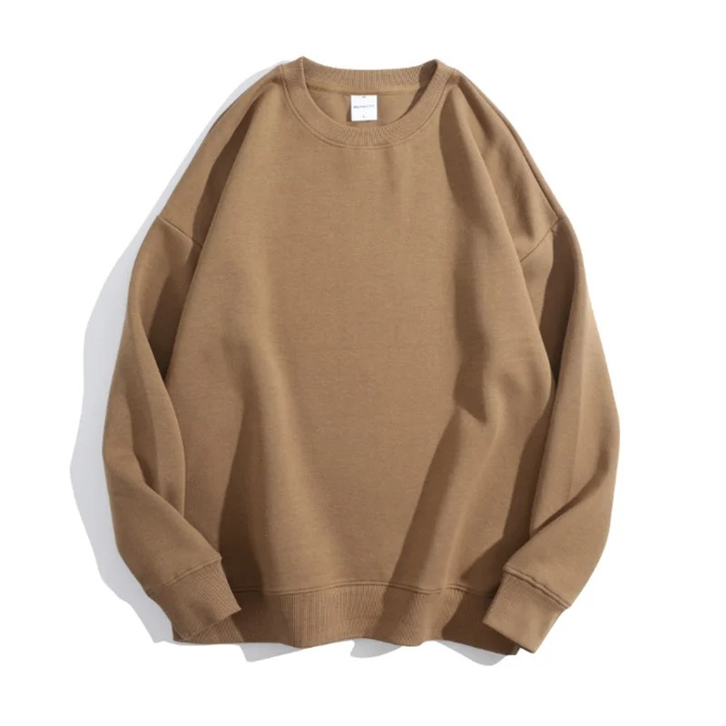 Classic round neck sweatshirt for women