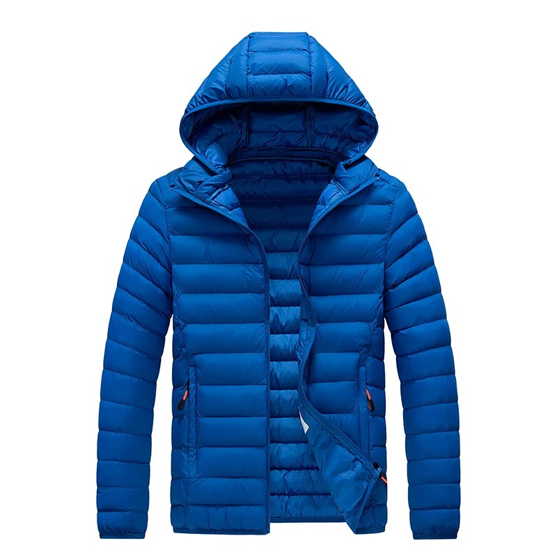 Quilted transition warm and lightweight jacket for men