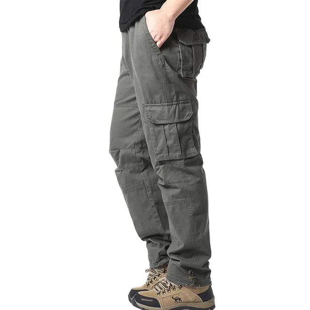 Multi pockets cargo pants for men