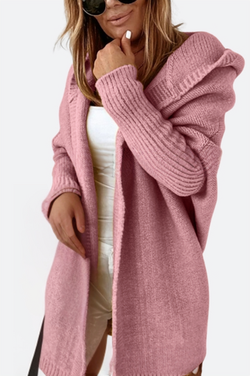 Stylish hooded cardigan for women