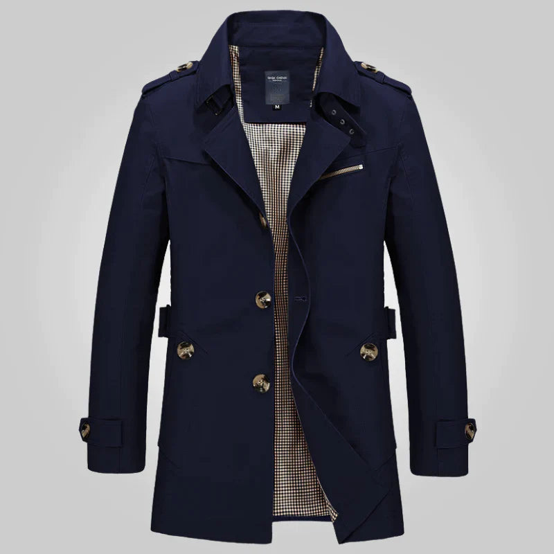 Classic winter slim jacket coat for men