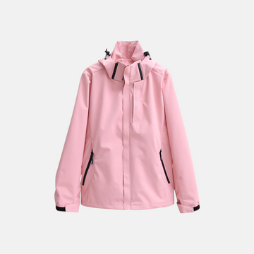Men’s Outdoor Jacket – Regular Fit – Water-Resistant – Adjustable Hood and Cuffs