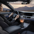 Minimalist Cylindrical Car Cup-Holder Heater Fan