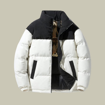 Casual down puffer jacket for men