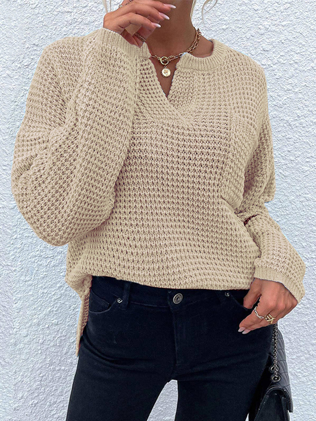 Soft and stylish winter fashion sweater for women